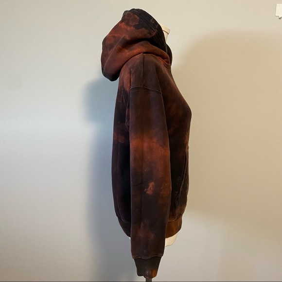 Aritzia TNA The Perfect Hoodie Bleach Tie Dye - Picture 6 of 15